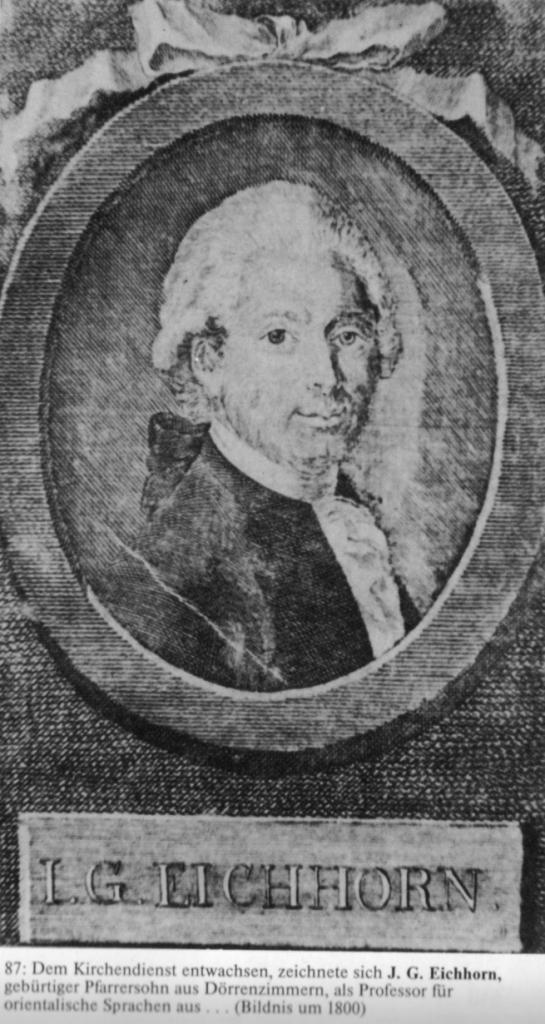 Johann Gottfried Eichhorn