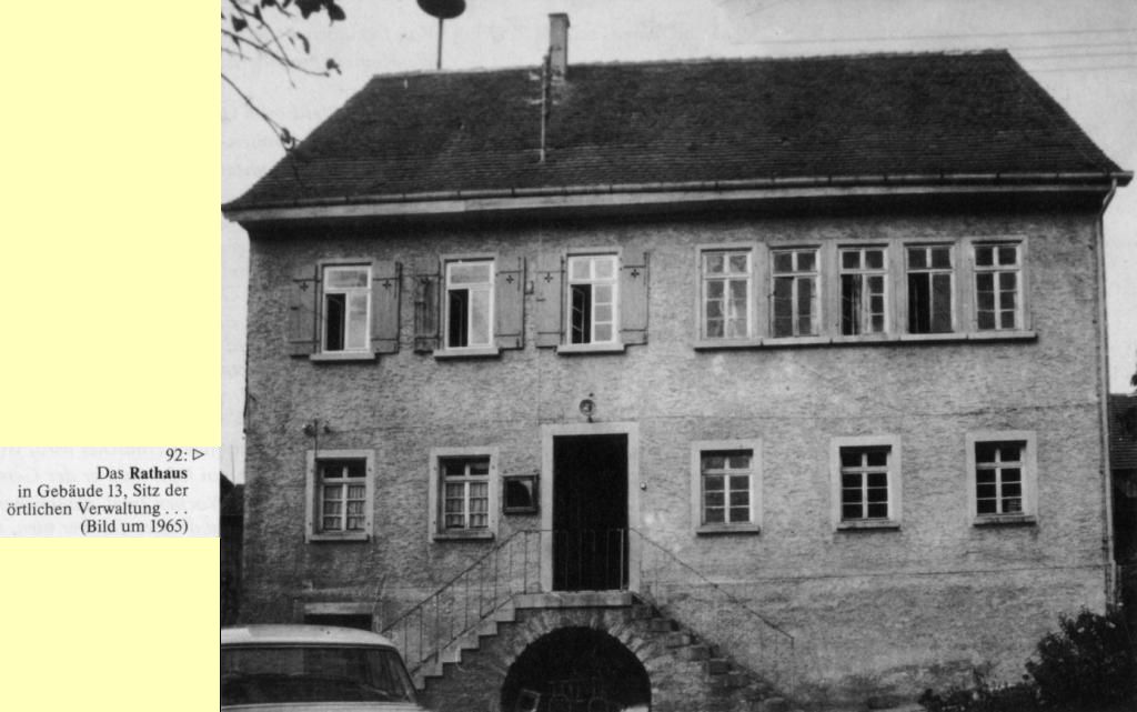 altes Rathaus  ca. 1965